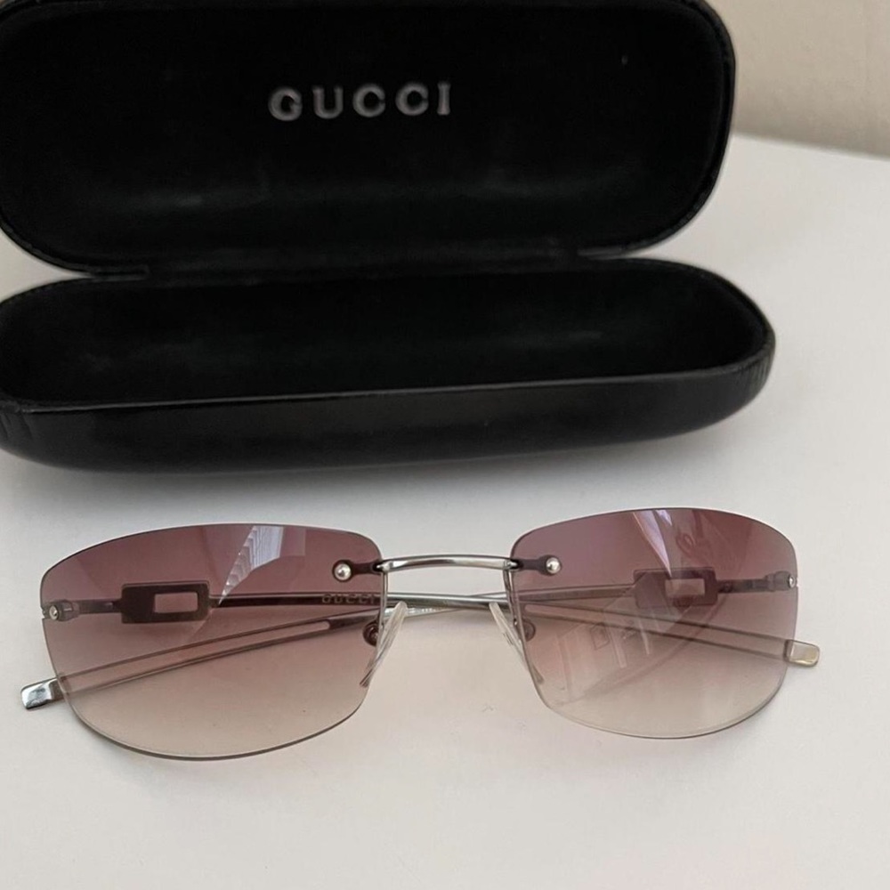 Gucci rhinestone sunglasses